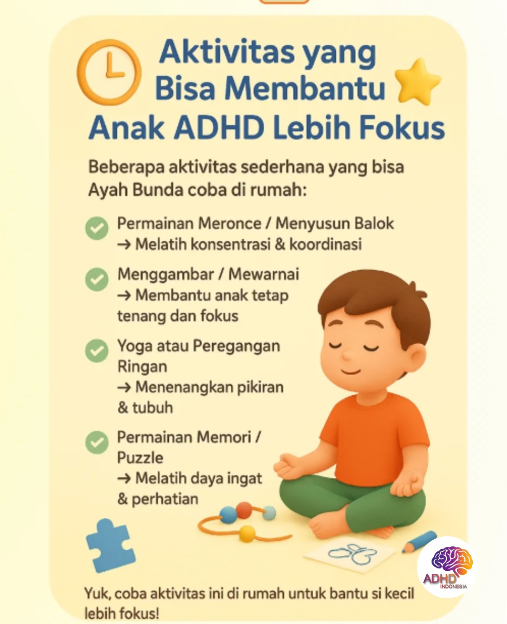 Pendekatan Edukatif yang Tepat untuk Anak ADHD di Kabupaten Gorontalo